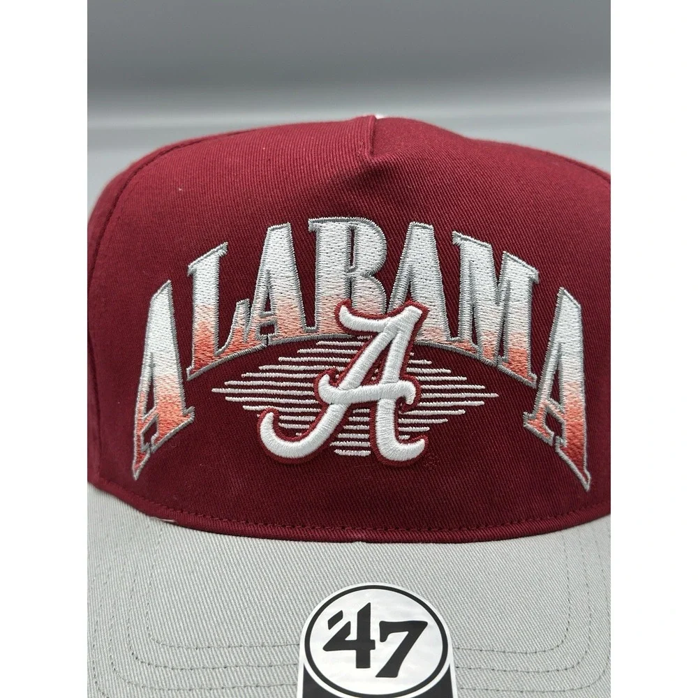 Alabama Crimson Tide NCAA '47 Brand Red Diamond Hitch Snapback Adjustable Hat
